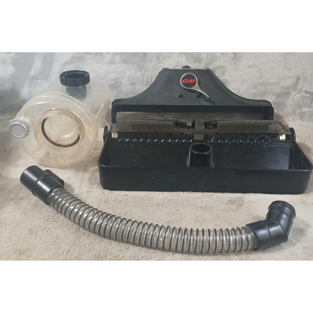 Kirby Model 5584 Rug Renovator Fluffer Polisher Attachment Suds Tank Hose Set